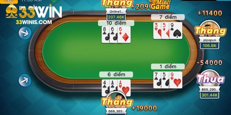 Giới thiệu tổng quan về bài 3 cây 33Win